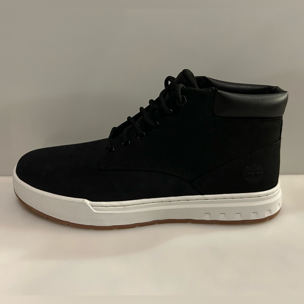 New Timberland Men’s Chukka Boots Black Nubuck - Size 8 / EU41.5 NIB
